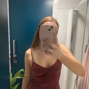 Brown asos tank top, size m